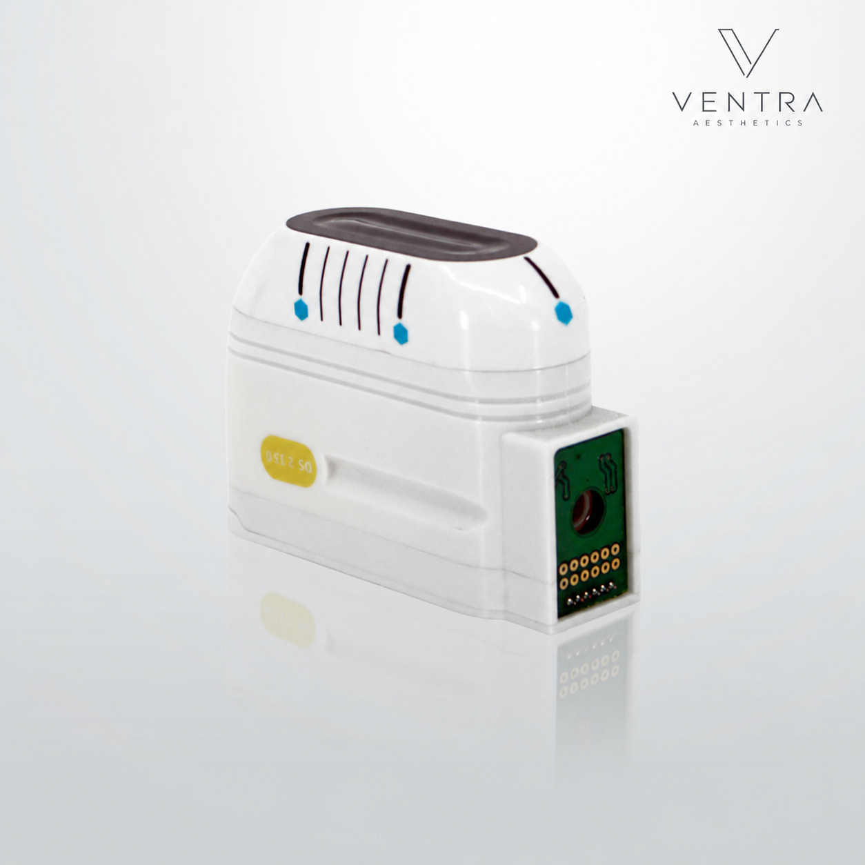 Branded visualisation of 13.0 mm body HIFU cartridge