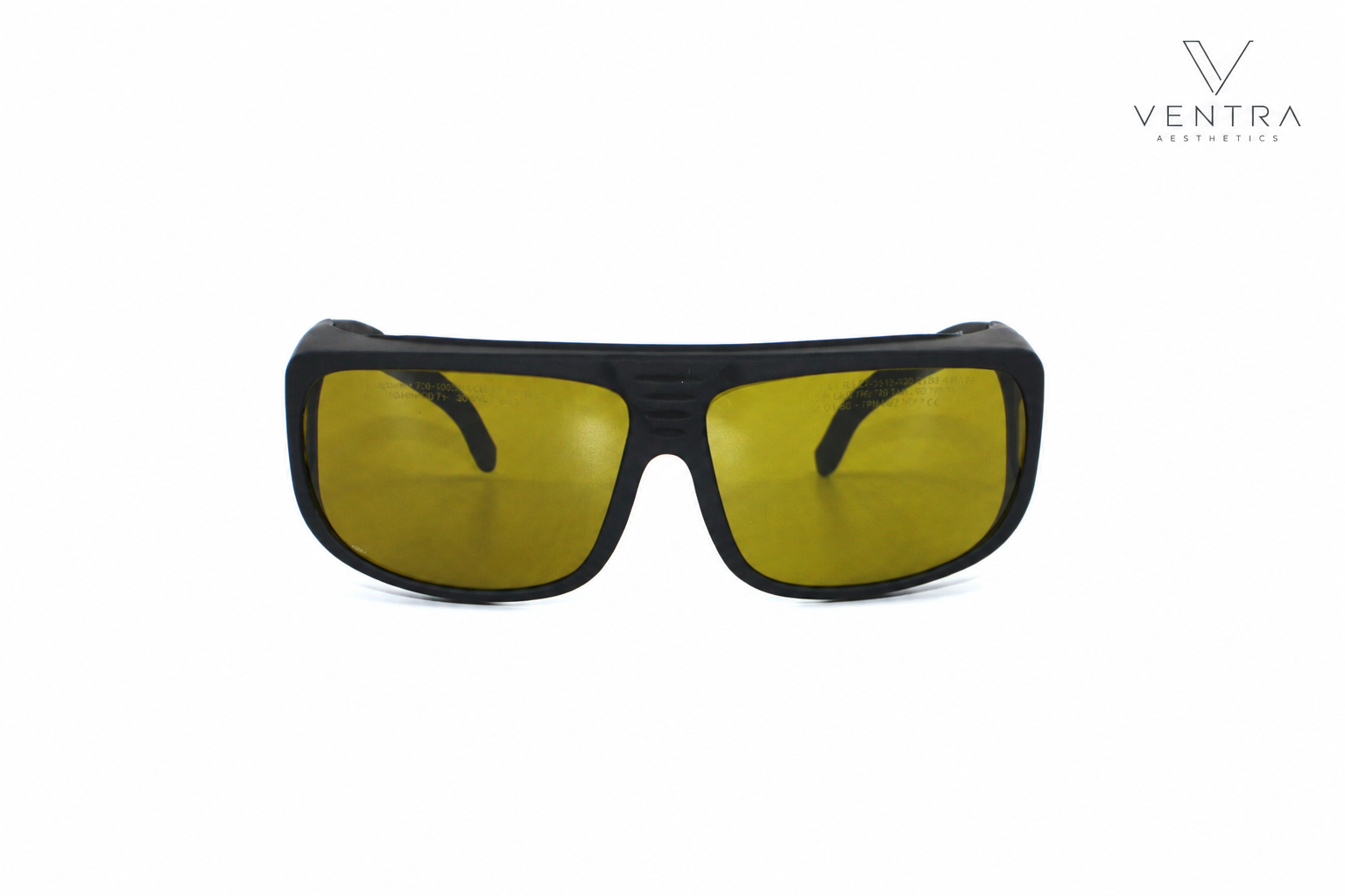 Branded visualisation of laser safety goggles